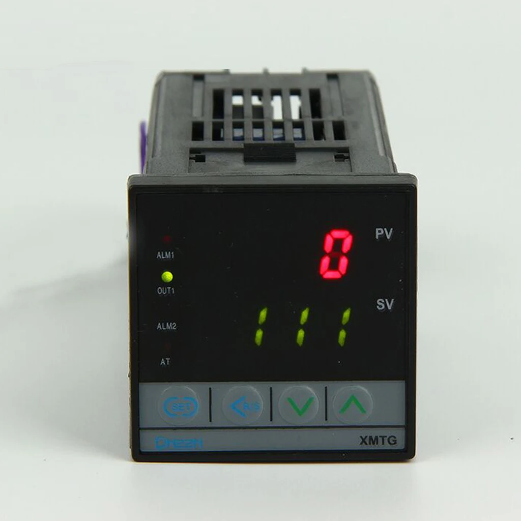 220V двойной PID цифровой регулятор температуры контроллер термопары XMTG