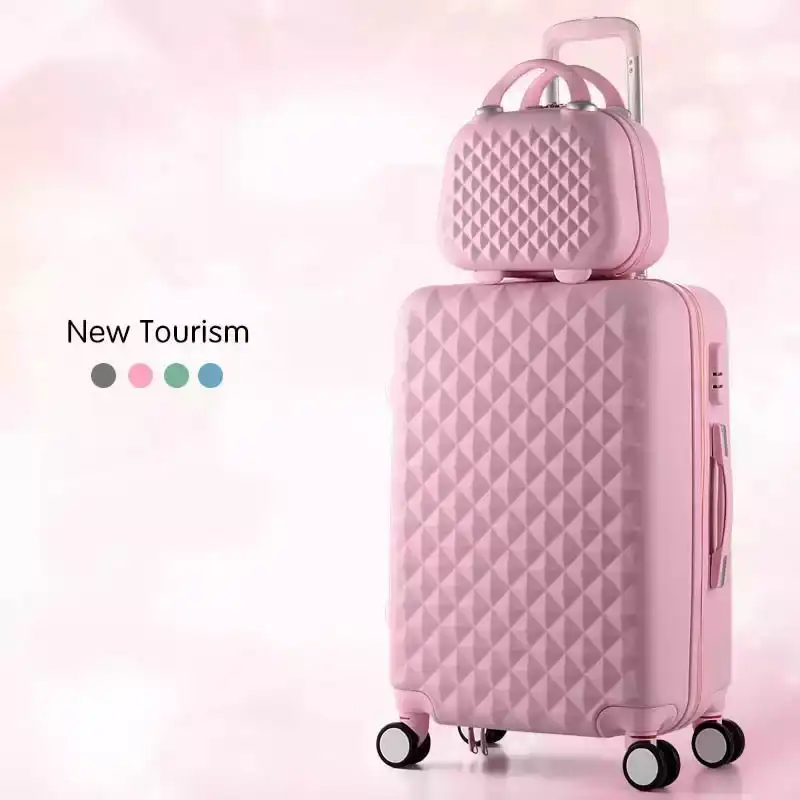 diamond luggage set