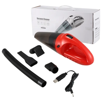 

Strong Power Car Vacuum Cleaner 120W with Handbag 4.8KPA Cyclonic Wet/Dry Auto Portable Vacuums Cleaner