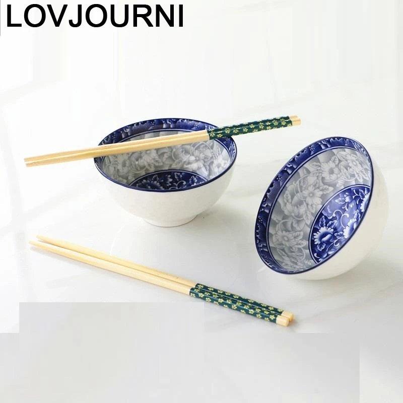 Flatware Ice Cream Ramen Noodles Dishes Utensil Crockery Fruteira Dish Plate Dinnerware Kitchen Dining Bar Ceramica Ceramic Bowl | Дом и сад