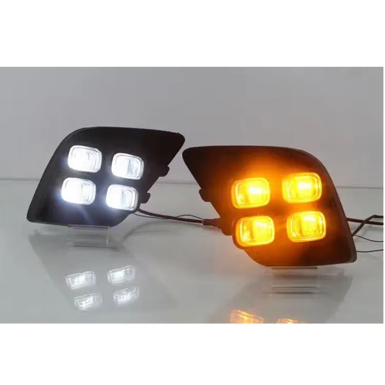 Аксессуары для пикапа 4 Светодиодный Противотуманные фары Дневные ходовые огни