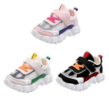 

Children Sport Shoes Spring Summer AutumnBreathable Kids Boys Net Shoes Girls Anti-Slippery Sneakers Baby Toddler Shoes