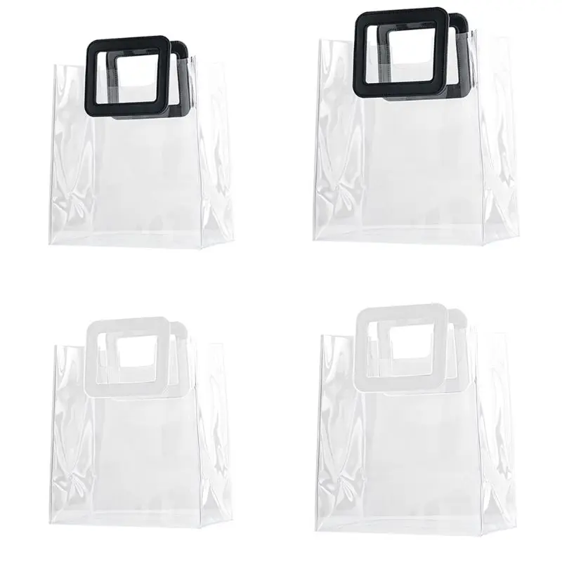 Прозрачная сумка с ручкой, водонепроницаемая сумка, пляжная сумка, летние сумки, модные подарки, контейнер для женщин