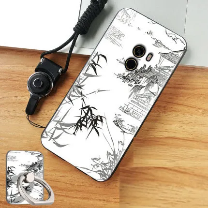 yanzu Xiaomi mi x Силиконовый чехол тонкий ТПУ задняя крышка capa house mi x Силиконовый чехол 6,4 дюйма - Цвет: yanzu