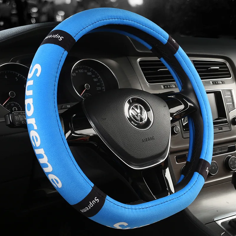 ✅Зимний плюшевый чехол на руль three-шт. Комплект Volkswagen Lavida Sagitar Jetta Passat на четыре сезона автомобильный чехол