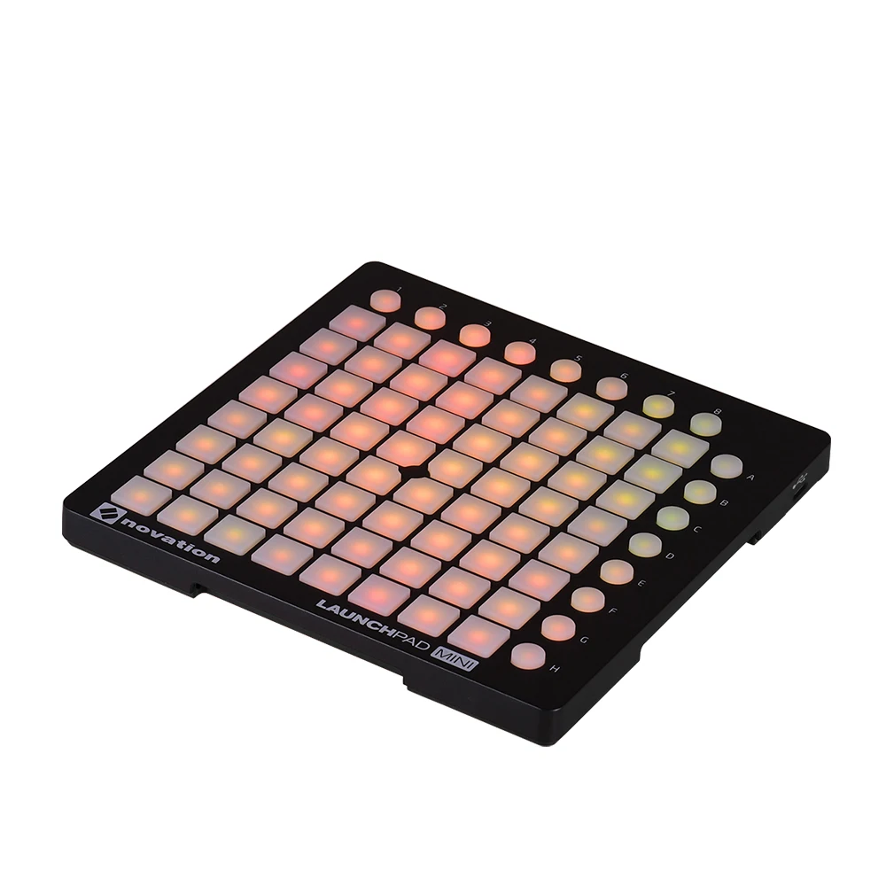 LAUNCHPAD MINI Ultra-compact USB MIDI Drum Pad control ler для Ableton Live 64 колодки с подсветкой 16 кнопок управления с usb-кабелем