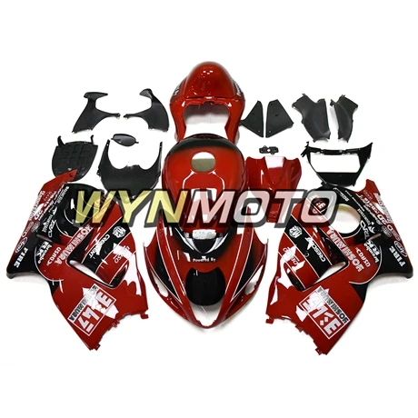 Конфеты красные и черные полные Обтекатели для GSXR1300 1997-2007 впрыск АБС пластмасса полные панели кузова новые ковбочки