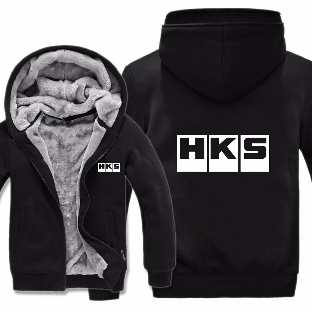 Худи HKS Mans зимняя куртка высокого качества Мужская повседневная шерстяная подкладка флис HKS свитера с логотипами Толстовка