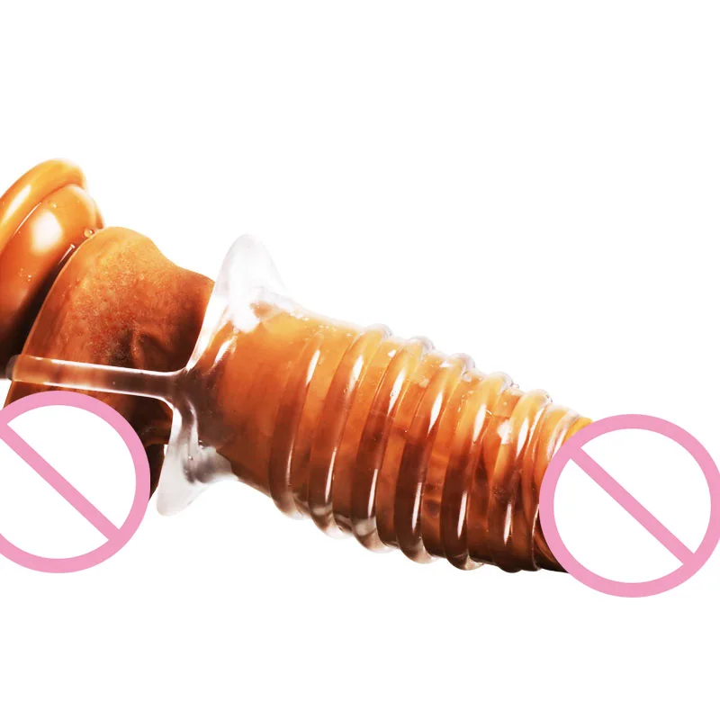 Многоразовый рукав для пениса кольцо секс- игрушки игрушка шишки стимуляция