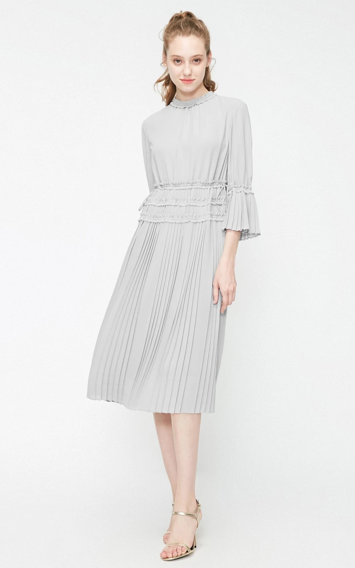 Vero Moda женское платье со шнуровкой и рукавами 3/4 | 31917C556