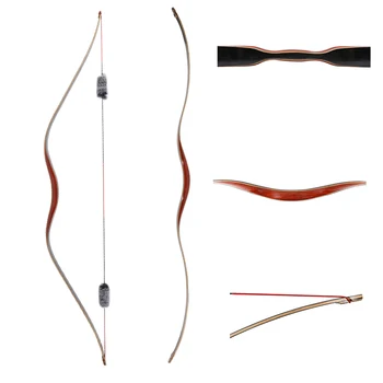 

30-50lbs Archery Handmade Traditional Longbow Wooden Hunting Target Shooting Laminated Arrow Achery Bow Outdoor Hunting