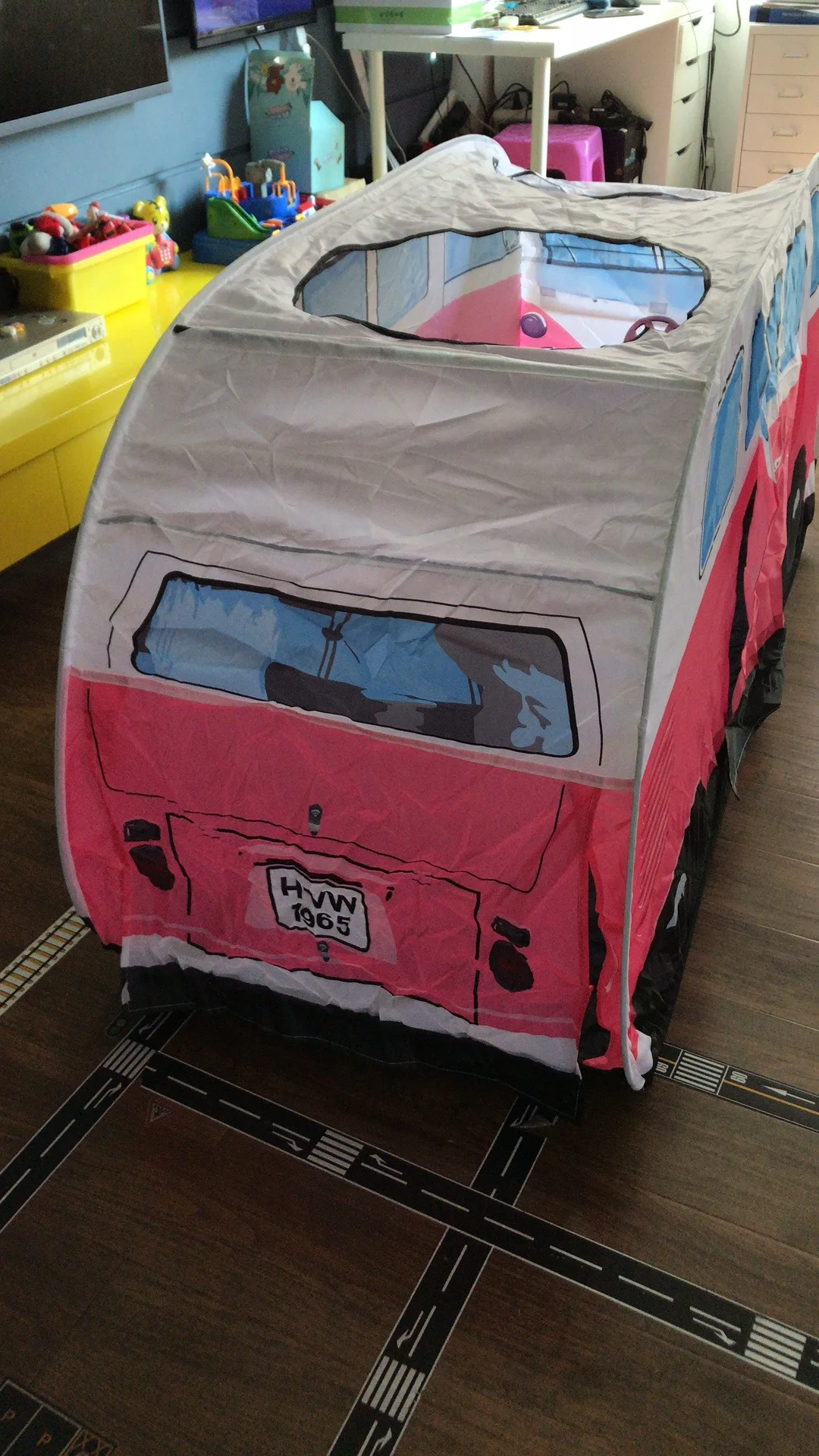 Vwt11965 детская палатка автомобиль автобус Ши Чжун общественного автомобиля пассажирский автомобиль Пикник автомобиль выезда INS-style выезда