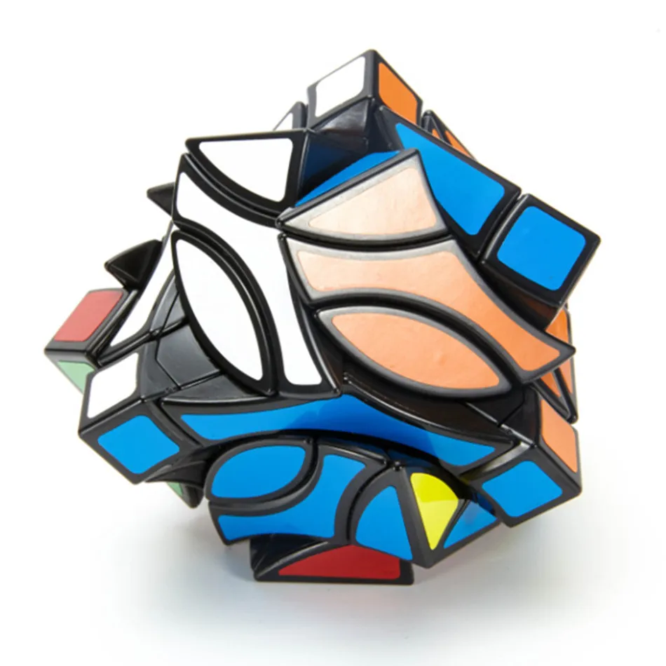 LanLan Cube Pisces Cube Pitcher 4-Corner Cube MagicFour Corner Cube Double Fish Professional Puzzle Antistress Educational Toys 3