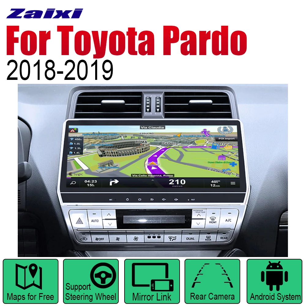 本日特価】 2018-2020 用アンドロイド ディスプレイオーディオ プラド