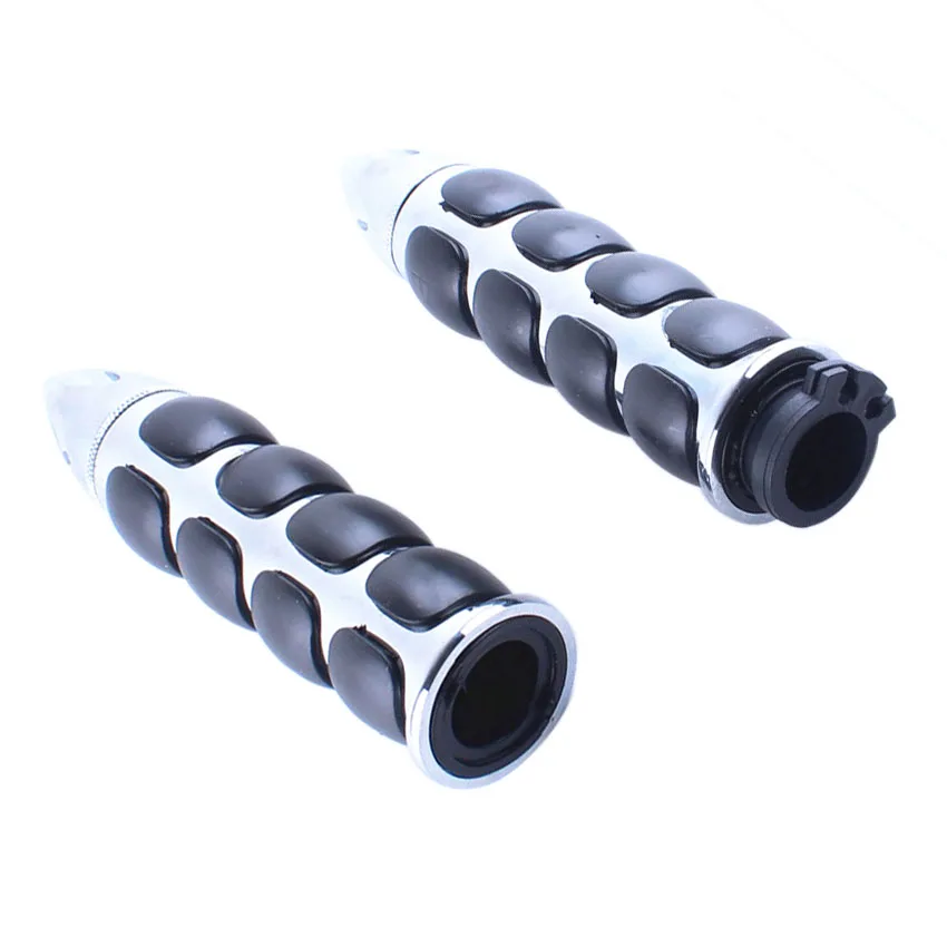 1&quot Motorcycle Handlebar Hand Grips Universal for Kawasaki Vulcan 800 2000 fit Honda VTX 1800 Suzuki Intruder | Автомобили и