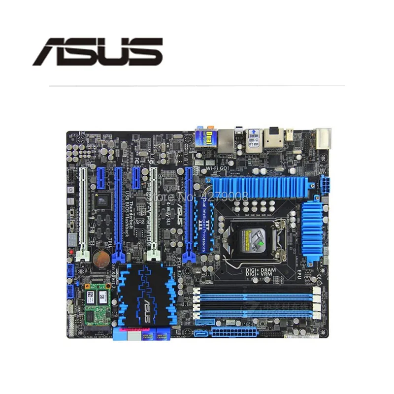 Разъем LGA 1155 PCI-E 3 0 USB3.0 SATA3.0 для ASUS P8Z77-V Premium десктопная материнская плата Z77 DDR3 б/у |
