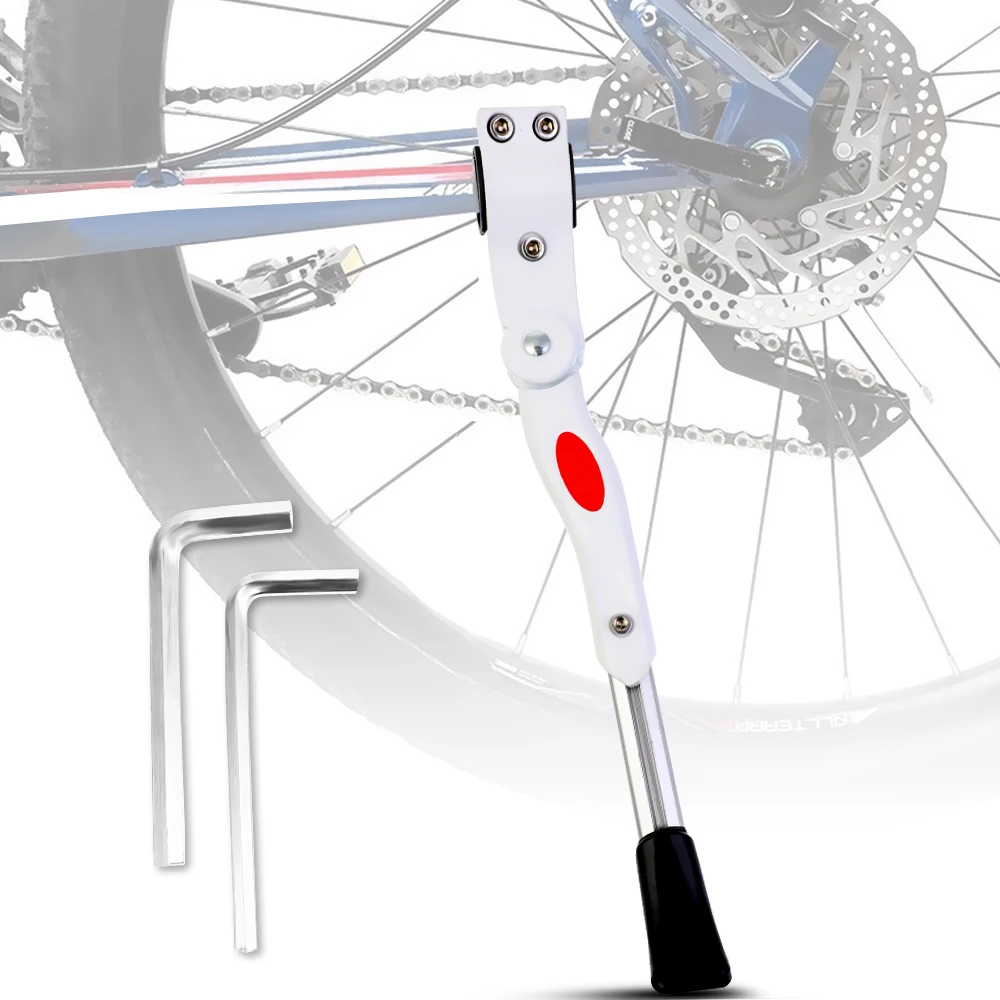 SFIT Регулируемая MTB шоссейная велосипедная подножка алюминиевая велосипедная Опора боковая стойка парковочная стойка аксессуары для горного велоспорта 36-40 см - Цвет: 06