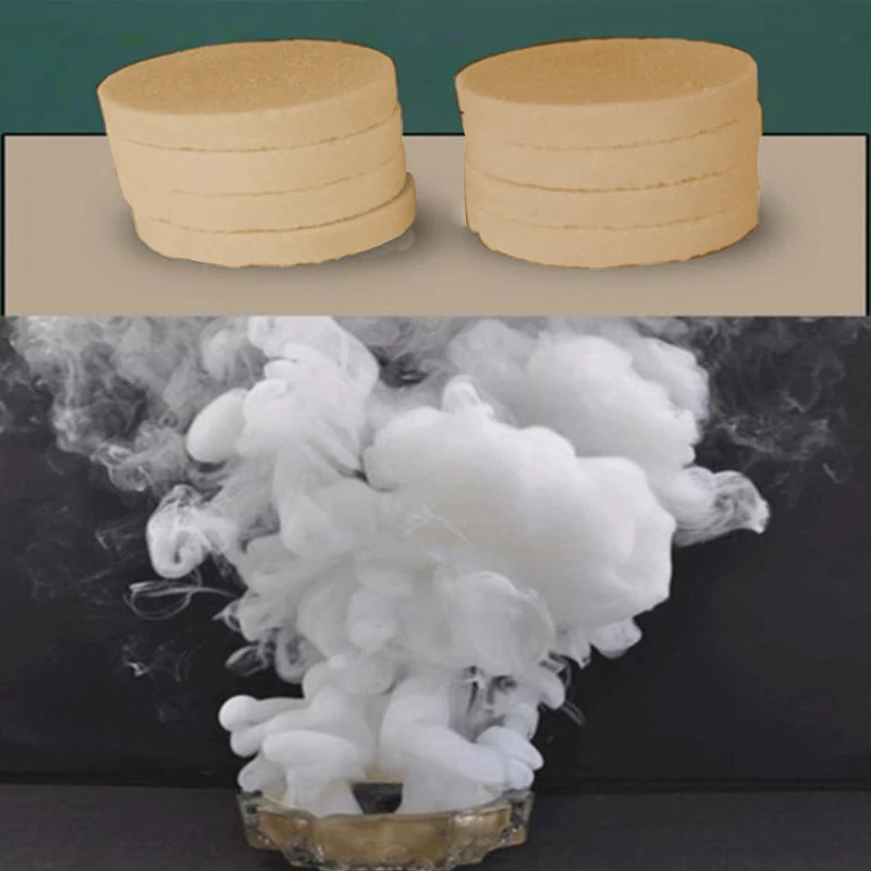 10PCS White Combustion Smog Cake Effect Smoke Bomb Pills Photography Tools