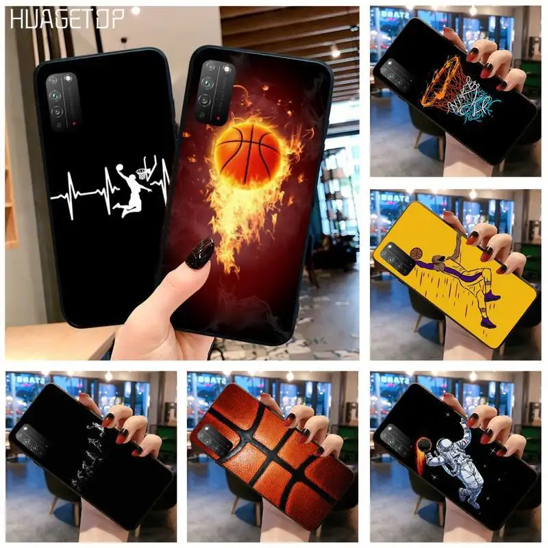 HUAGETOP спортивный баскетбольный чехол для телефона Huawei Honor 30 20 10 9 8 8x 8c v30 Lite view
