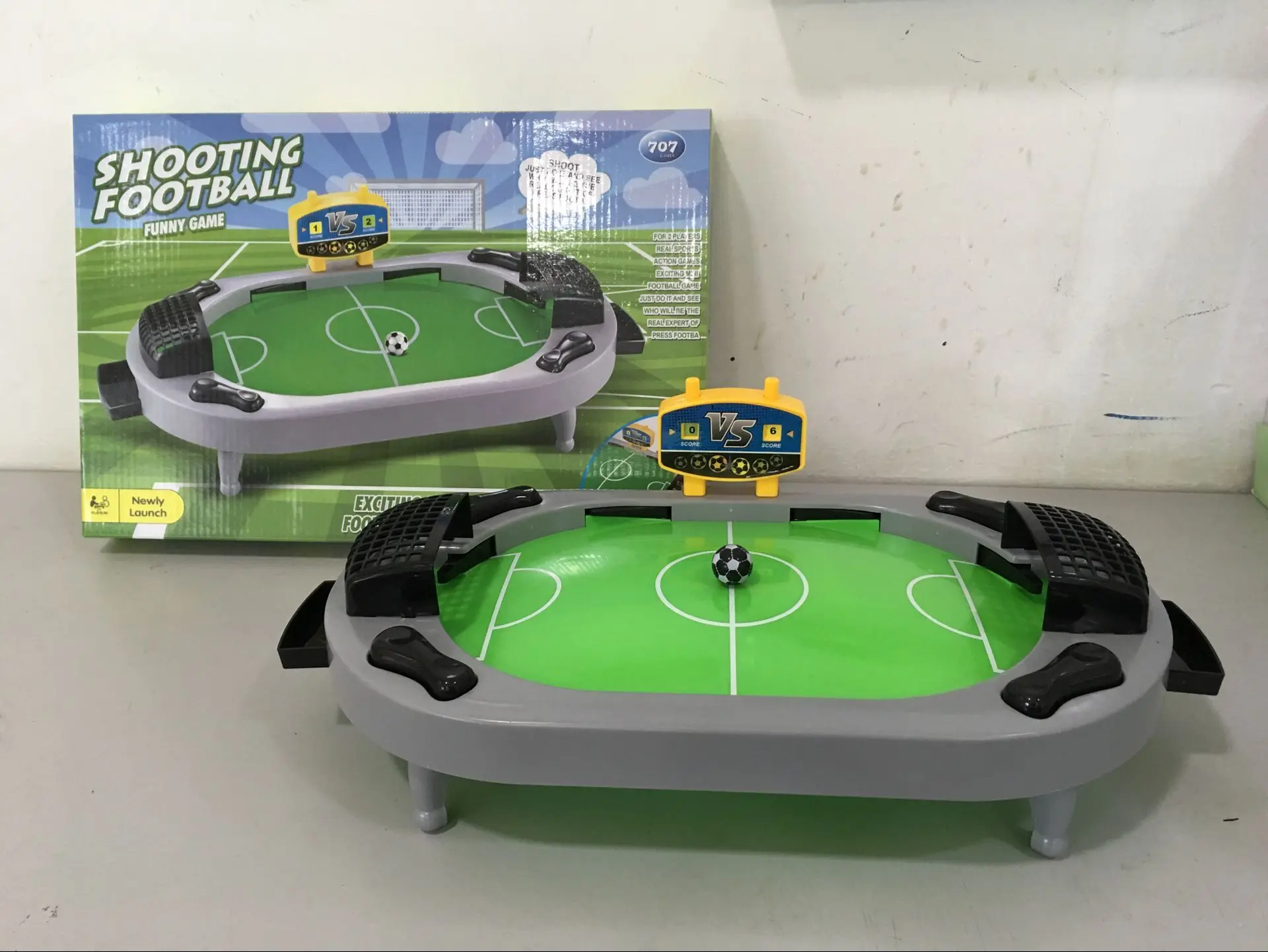 

New Style Doubles Football Game Table Football Competition Toy Parent And Child Interactive Brain Motion Toy Game
