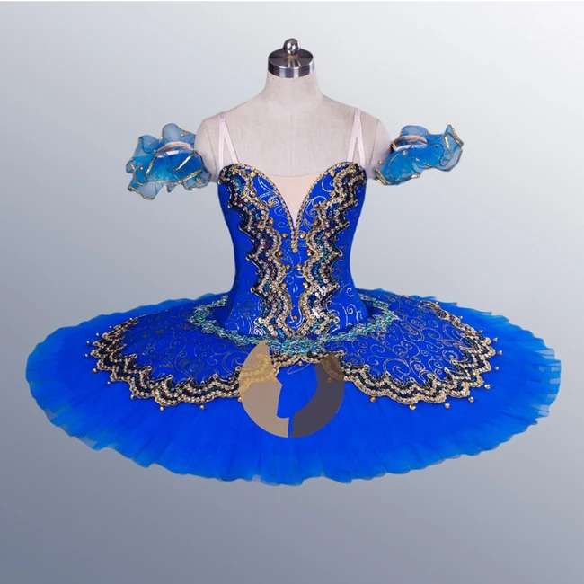 blue costumes tutu