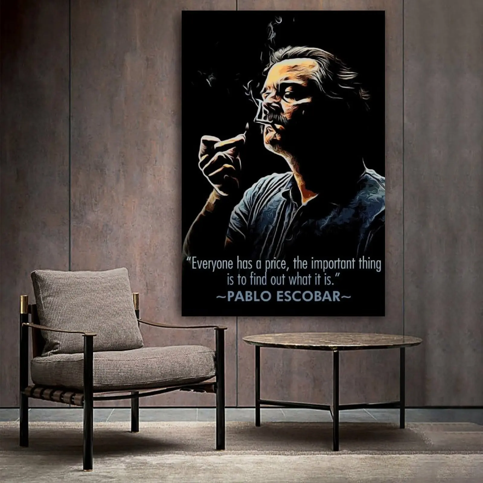 

Pablo Escobar Poster Decorative Painting Canvas Wall Art Living Room Posters Bedroom Painting