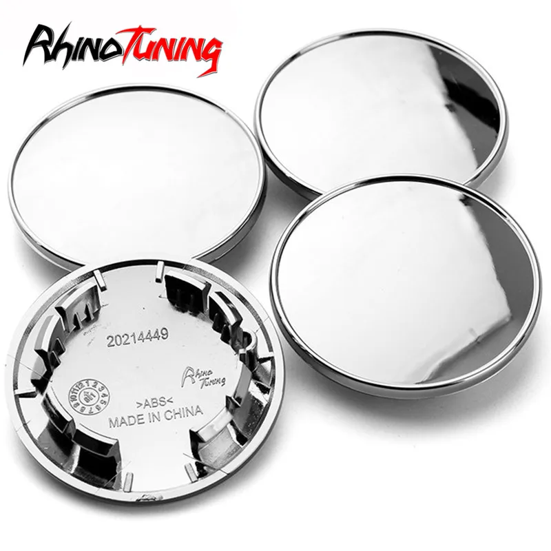 4pcs Set 70mm Wheel Center Caps Car Accessories For Rims Hubcap Covers