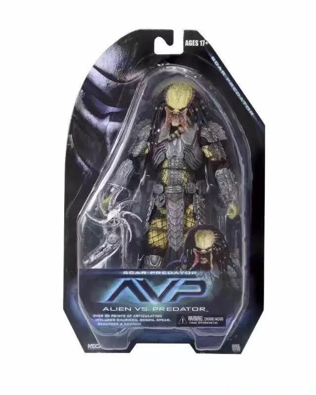 Диффузный отличное аниме Гараж Комплект NECA 51528 7-дюймовый Специальный Форма войны хищника железа 14 волна