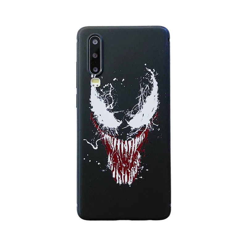 Чудо-яд супер герой черный силиконовый чехол для Huawei P10 P20 P30 Pro P20 P30 Lite Nova 2S 3 3i 4 Коврики 10 20 Mi Max Pro Чехлы Coque