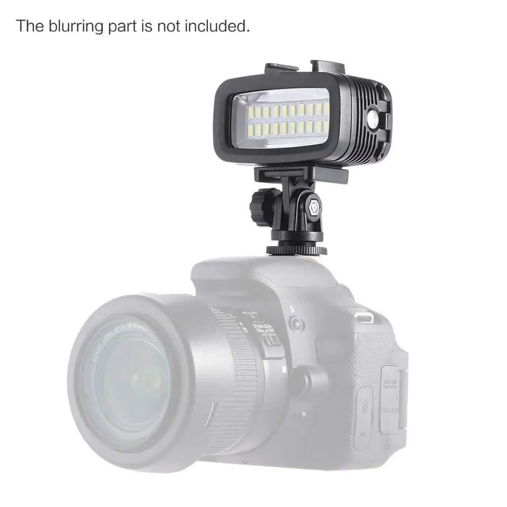 Sl-101 Дайвинг заполняющий свет для спортивной камеры Gopro водонепроницаемый светодиодный осветительный прибор для сьемок 40 м Дайвинг свет черный