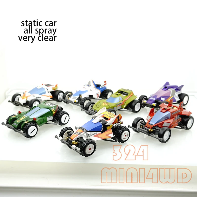 Самодельный мини 4wd спрей статические автомобили император/Горящее