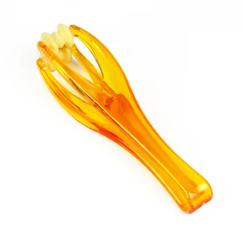 

1Pcs 2 Rollers Hand Finger Massager Dual Roller Joint Relaxing Beauty Nail Plastic Massage Tool New