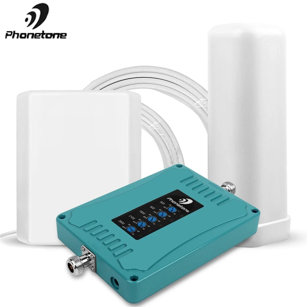 

Band 20/8/3/1/7 Mobile Signal Repeater 2G 3G 4G Cell phone Amplifier ALC 800/900/1800/2100/2600MHz Cellular Signal Booster Kit
