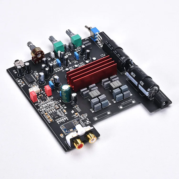 2*100 Вт двойной TPA3116 Bluetooth 5,0 APTX мягкий пусковой аудио стерео усилитель ES9018K2M ЦАП усилитель мощности класса D усилитель для наушников