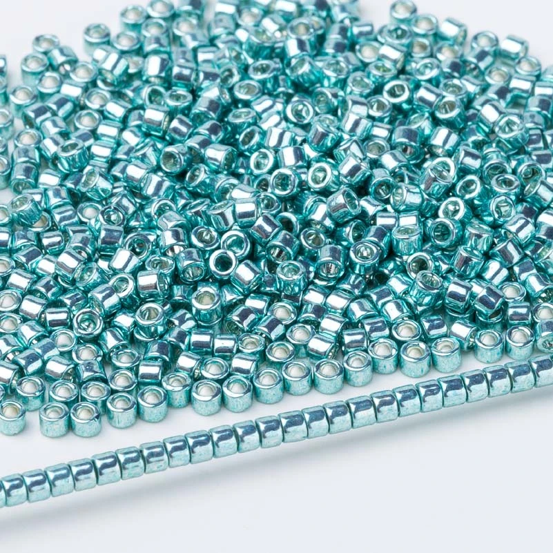 miyuki-DB416 Taidian Miyuki Delica Seed Bead 11/0 для Broderie De Perles Francaises непрозрачный белый DB1-40 1,6x1,3 мм около 1000 штук - Color: miyuki-DB416