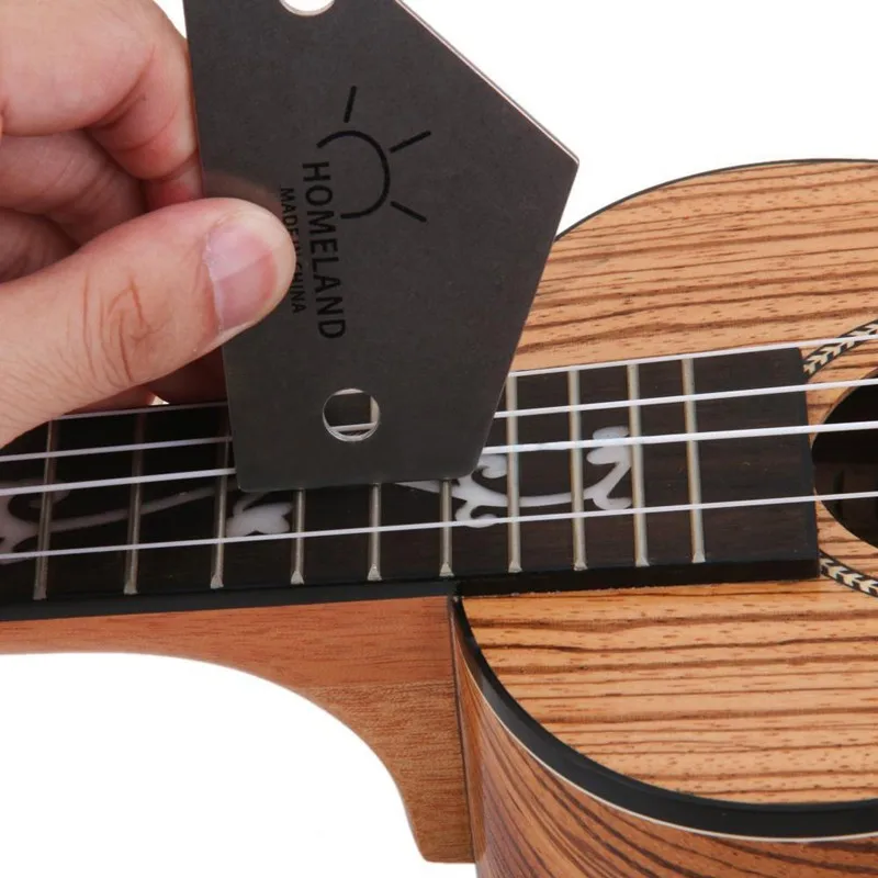 Прорезыватель пазов для струн уровень инструмент-производитель из нержавеющей стали Luthiers инструмент для гитары