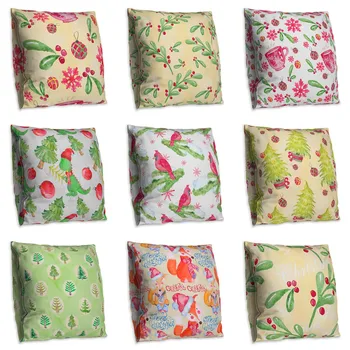 

Animal Geometric Pattern Dacron Double-Sided Pillow Cover Sofa Cushion Cover Home Bedroom Cushion Cover Pillow Case