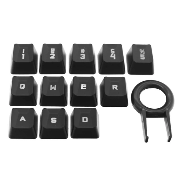 12PCS keycaps Keyboard Key Cap W/Key Puller Kit Replacement For Logitech G413 G910 Mechanical Keyboard Repair Accessories _ - AliExpress Mobile