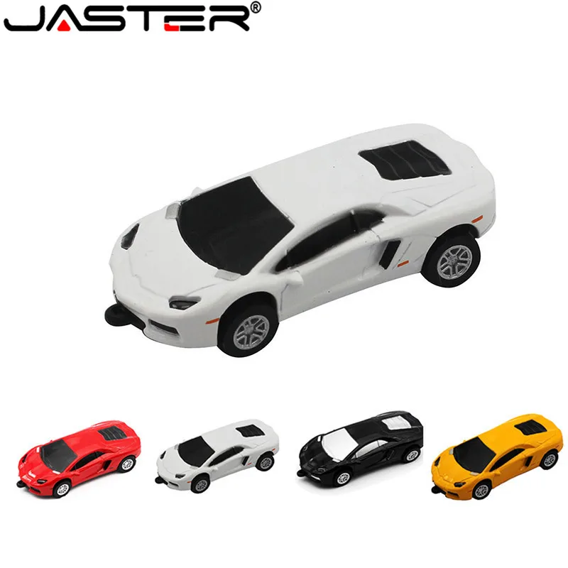 JASTER модный металлическая модель автомобиля внешняя карта памяти USB 2,0 4 ГБ 8 ГБ 16BG 32 Гб 64 Гб USB флеш-накопитель