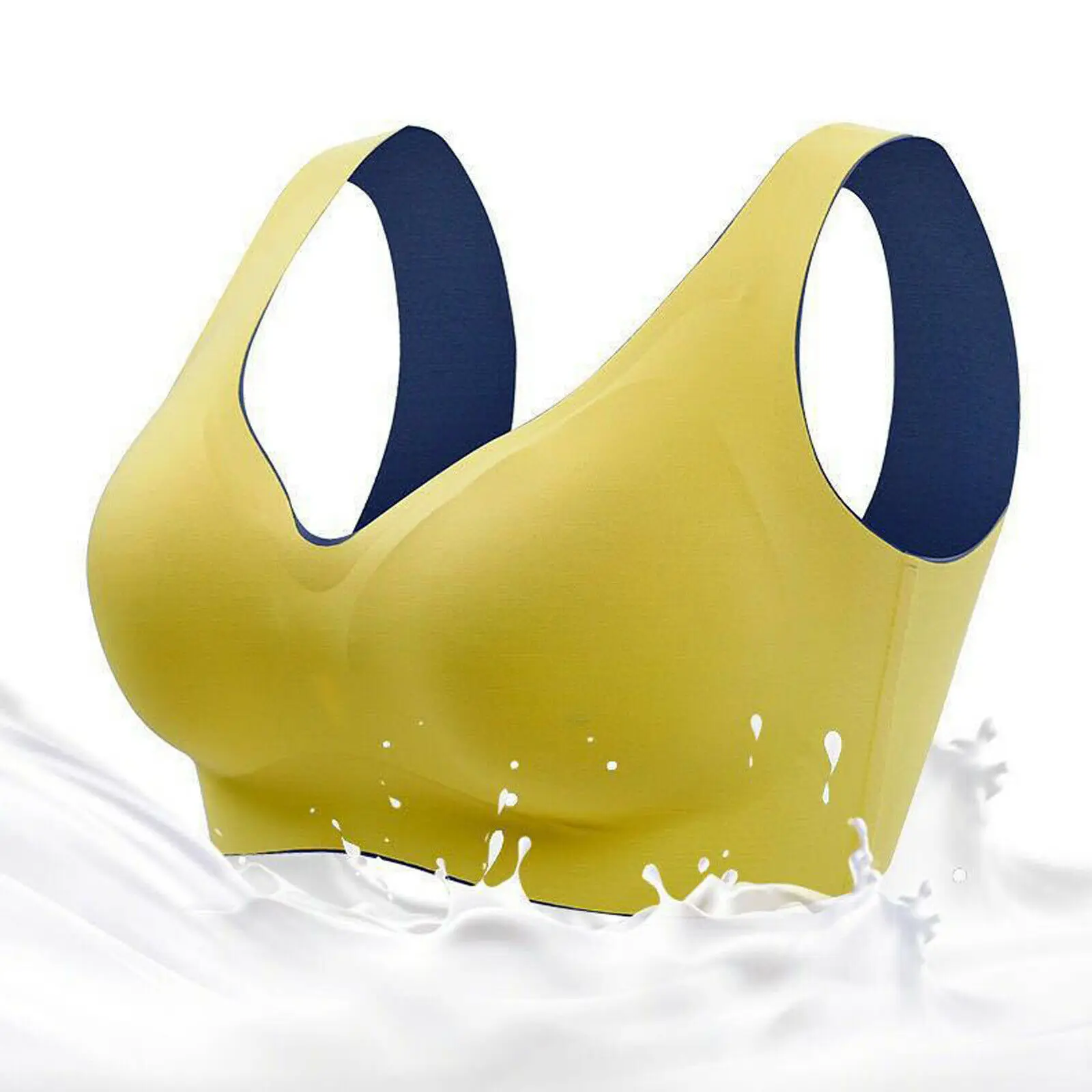 

Бюстгальтер женский бесшовный, пуш-ап, однотонный, цветной