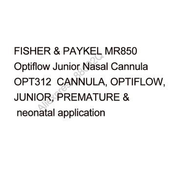 

FISHER & PAYKEL MR850 Optiflow Junior Nasal Cannula OPT312 CANNULA, OPTIFLOW, JUNIOR, PREMATURE & neonatal application