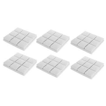 

6Pcs/Set 300X300X50mm Soundproof Foam Panels Acoustic Sound Absorption Sponge Sound Acoustic Panels