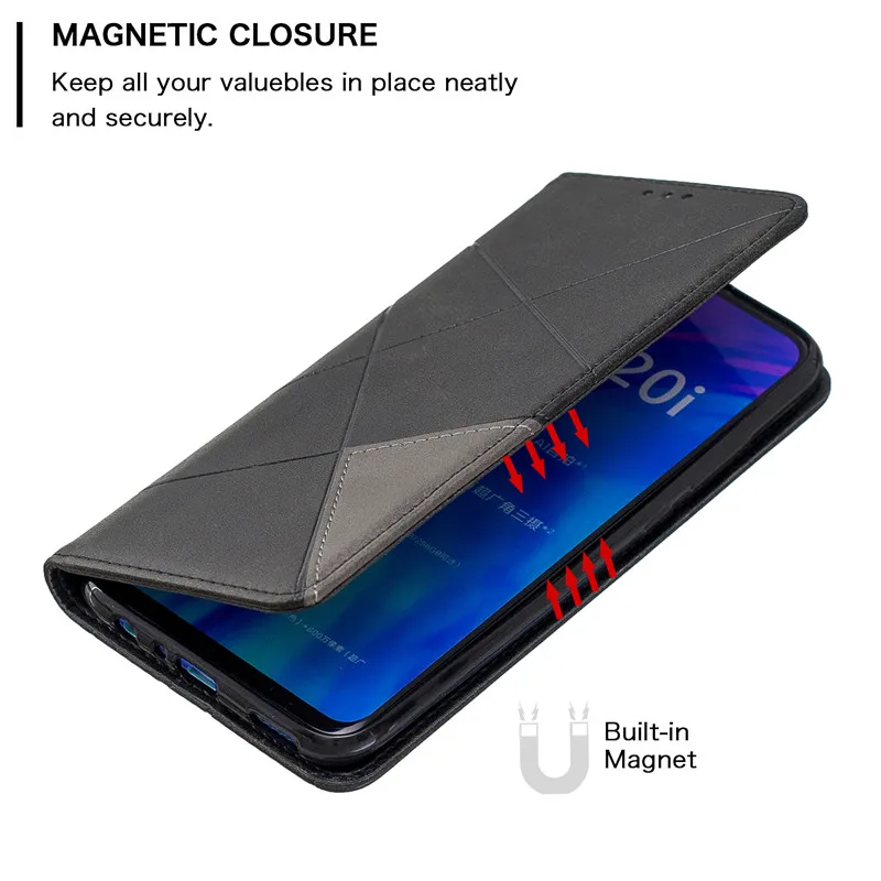 Чехол для Huawei Honor 10i чехлы Honor10i магнитный флип чехол 10 i кожаный бумажник|Бамперы| |