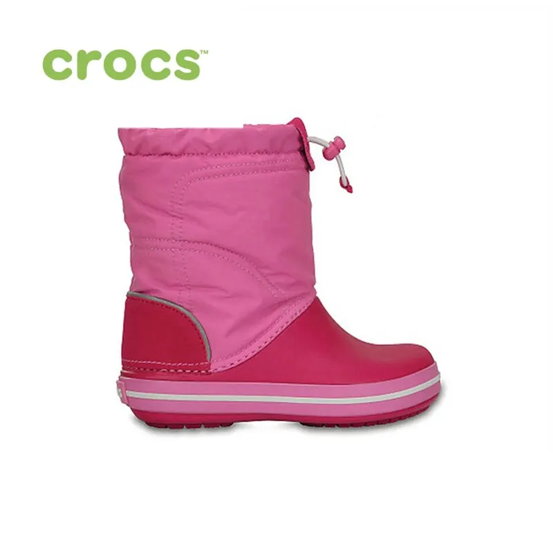 crocs girls boots