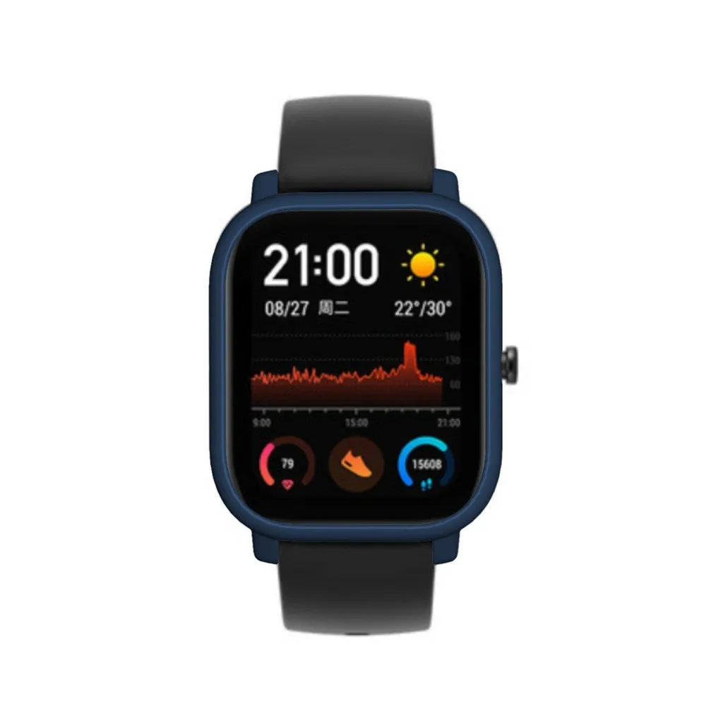 Чехол для Huami Amazfit GTS Watch Ультратонкий защитный чехол сменная пленка защитная крышка цветной бампер 19 октября