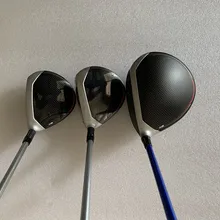 11 шт. M6 Гольф полный набор M6 ГОЛЬФ КЛУБОВ Драйвер+ фарватера леса+ Утюги R/S Flex FUBUKI Графит/стальной вал с крышкой головы