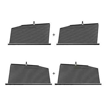 

for Tesla Model X Window Sun Shade Front Rear Side Window Drape Roller Sunshade UV Rays Protection