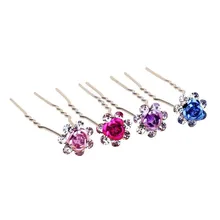 JSH цветные u-образные заколки для маленьких девочек, заколки для волос с u-образным зажимом, аксессуары для волос, головная повязка для детей, u-образная головка xiao fa zan