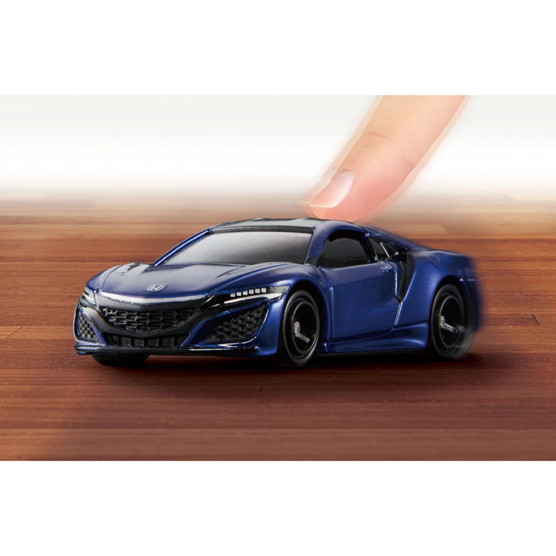 Takara Tomy Tomica 4D 03 honda NSX синий жемчуг мир звук вибрирующие двигатели 1/62 литой миниатюрный honda модель комплект забавные детские игрушки