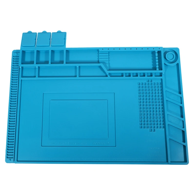 антистатический, термостойкий коврик (s-160) 300x450mm. термостойкий силиконовый коврик для радиомонтажа и пайки. коврик силиконовый для пайки aneng s-160 450х300х7 мм. термостойкий коврик для пайки и ремонта. коврик монтажный nt-809/ks-809 (350mm x 240mm).